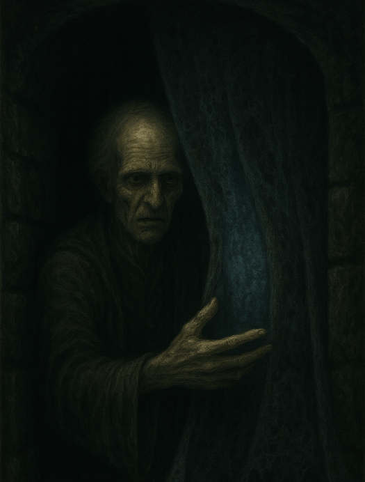 Image of the ghost from the story 'Between You and I' written by Dan Verkys.